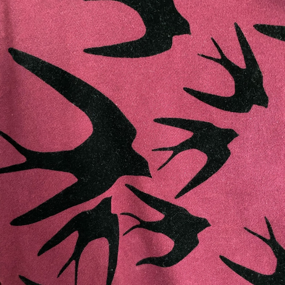 Alexander McQueen Sparrow Long Sleeve Dress